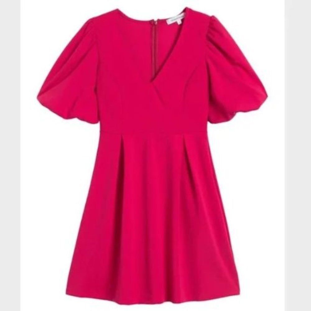 NWT Vanity Room Puff Sleeve Fit & Flare Dress | XL